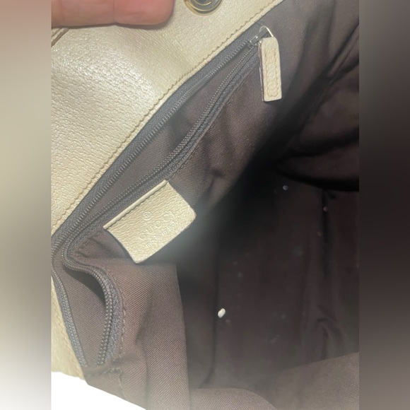 Gucci Large GG Canvas Eclipse Tote. ALL ITEMS SHIP FREE! - Picture 5 of 6